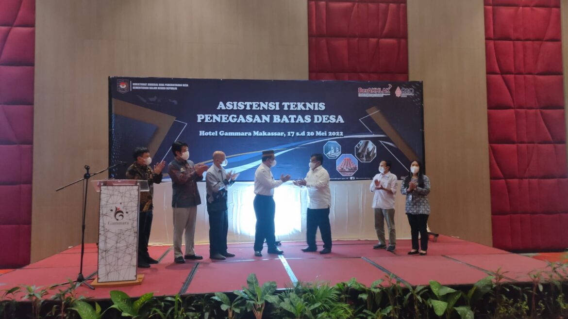 Dirjen Bina Pemdes: Tim PPBDes Provinsi Sulsel Percepat Batas Desa Tahun 2022