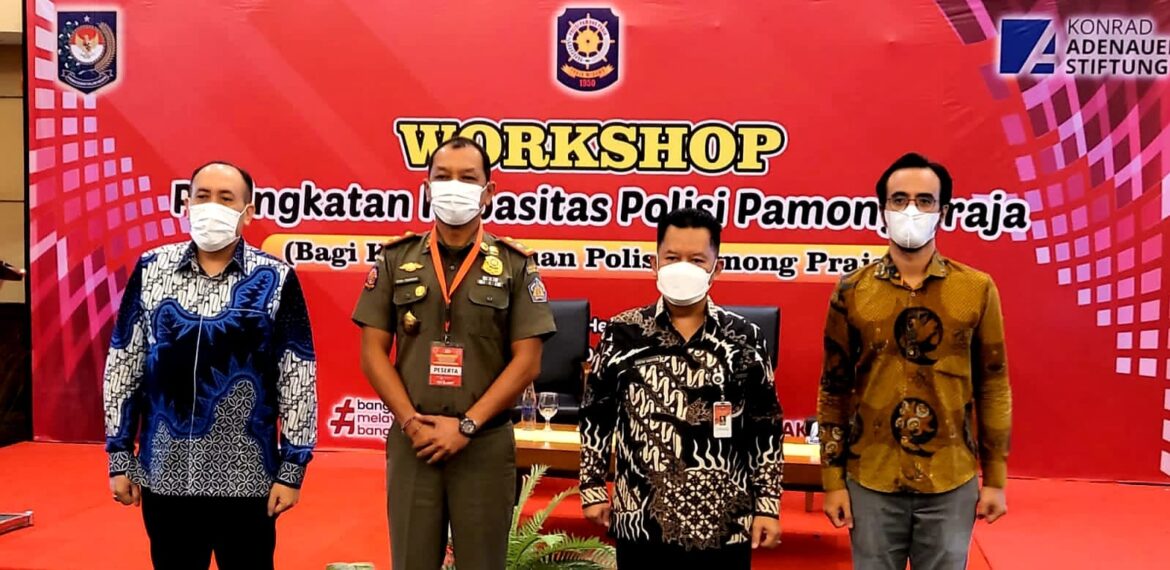 Kemendagri dan Konrad Adenauer Stiftung Jerman Perwakilan Indonesia Gelar Workshop Peningkatan Kapasitas bagi Kepala Satpol PP