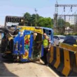 Laka Lantas Truk Tabrak Beton Gardu di Tol Cikupa, ini Penjelasan Polisi