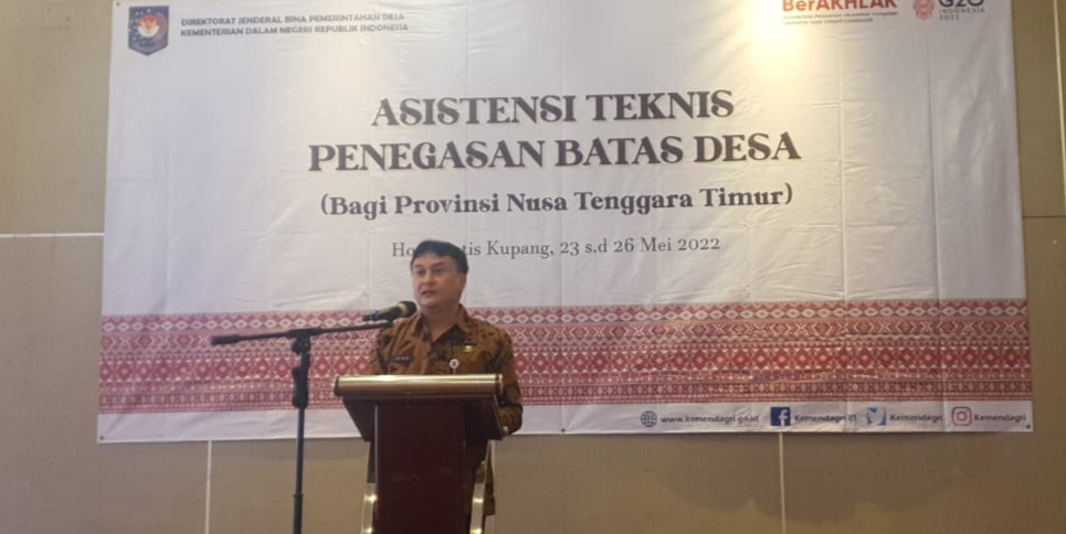 Kemendagri Gelar Asistensi Teknis Percepatan Penetapan dan Penegasan Batas Desa di Provinsi NTT