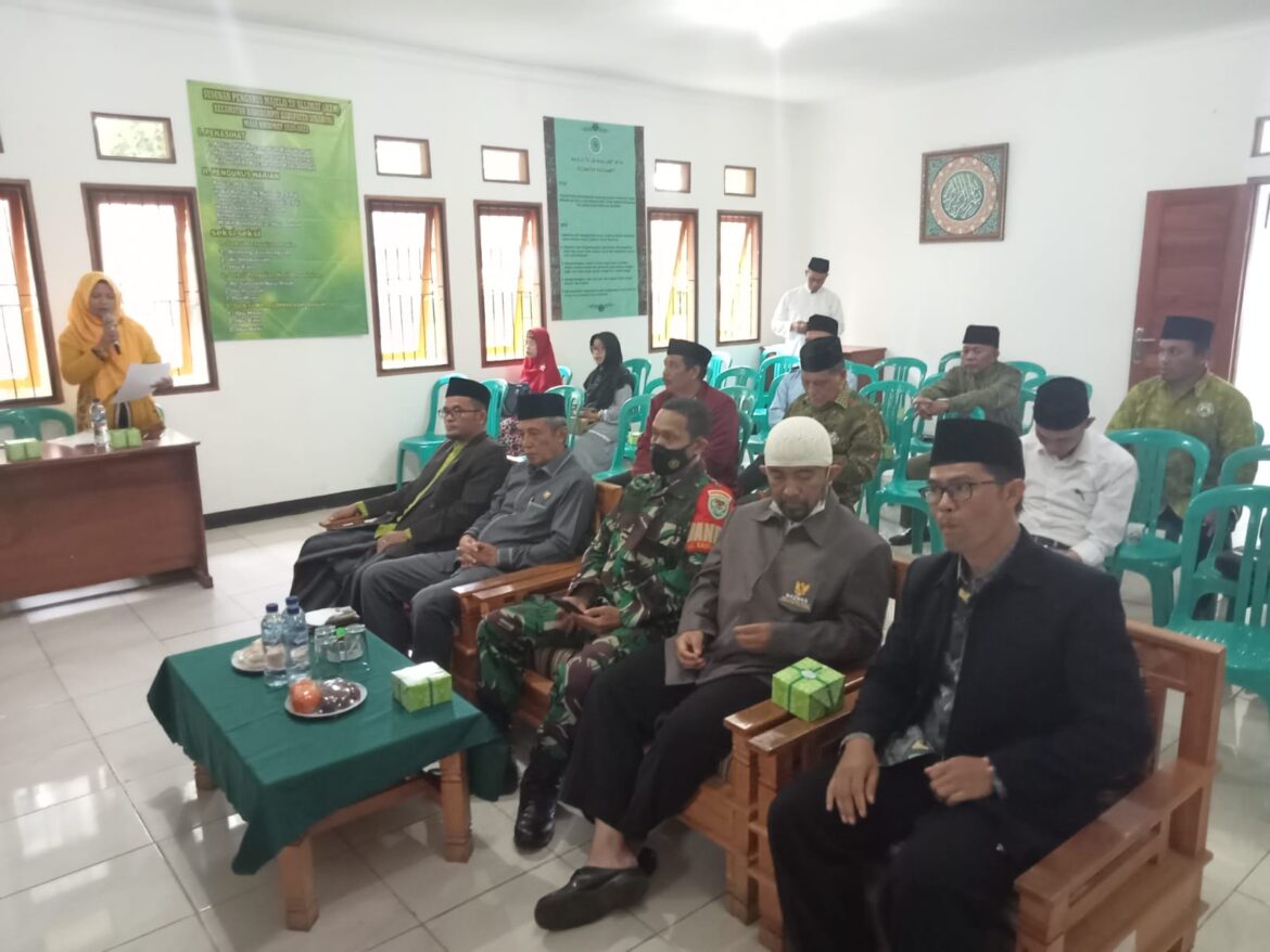 Mewakili Danramil 0607-09/Cisaat, Danposramil Hadiri Musda MUI Kecamatan Kadudampit