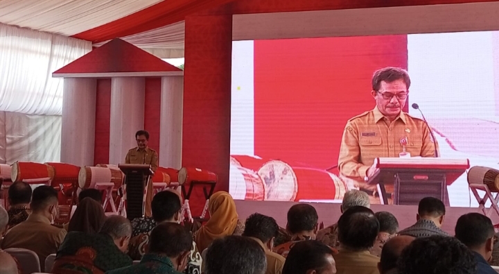 KICK OFF PELAKSANAAN KEGIATAN PEMBENTUKAN DESA ANTI KORUPSI TA 2022