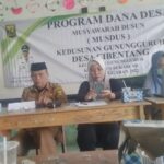 Babinsa Cibentang Hadiri Musdus, Ajak Warga Dukung Pembangunan Desa