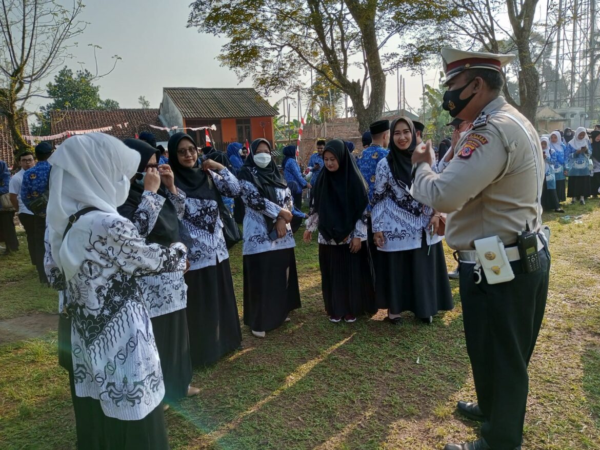 Kanit Lantas Polsek Gunungguruh Aipda Emisroyadi Terus Laksanakan Giat Dikmas Lantas