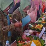 Ibu Persit KCK Cabang 17 Ranting 09 Koramil 0607-09/Cisaat jadi juri Lomba Tumpeng