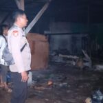 LOS MEBEL LEMARI TERBAKAR, APARAT POLSEK GUNUNGGURUH AMANKAN TKP