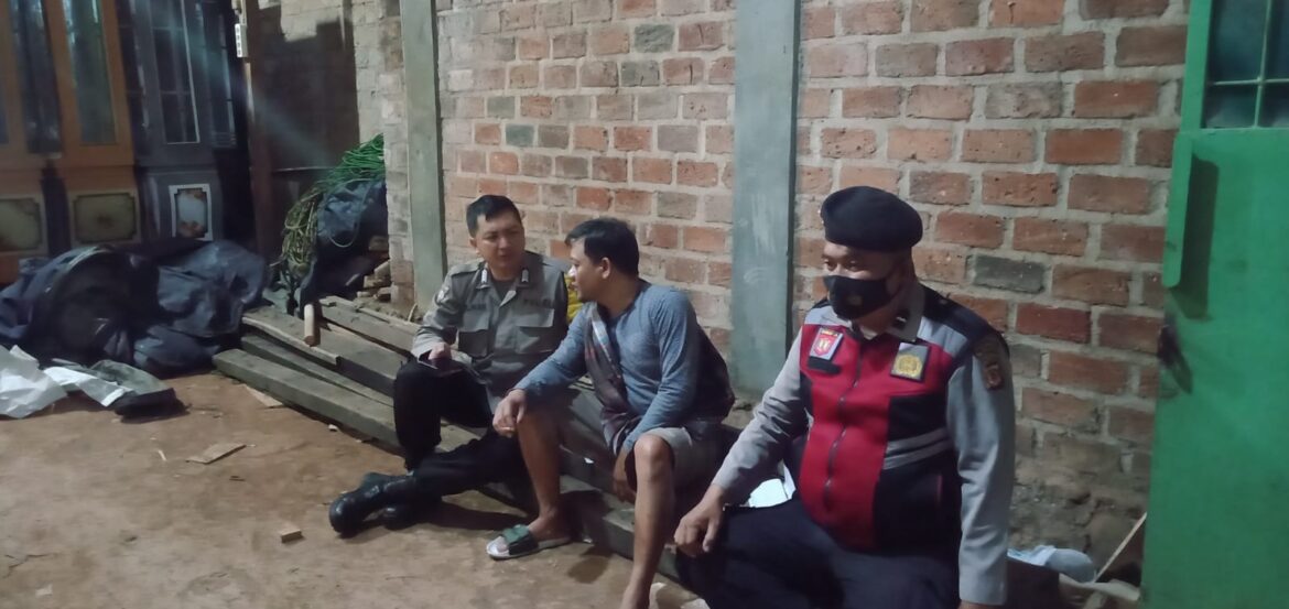 Kanit Samapta Polsek Gunungguruh Polres Sukabumi Kota Gelar Patroli Dialogis