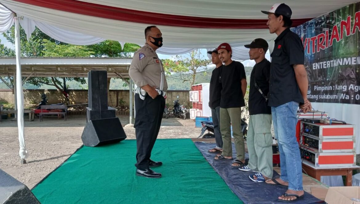 Dua Hari Jelang Operasi Zebra Lodaya 2022, Kanit Lantas Polsek Gunungguruh Berikan Himbauan