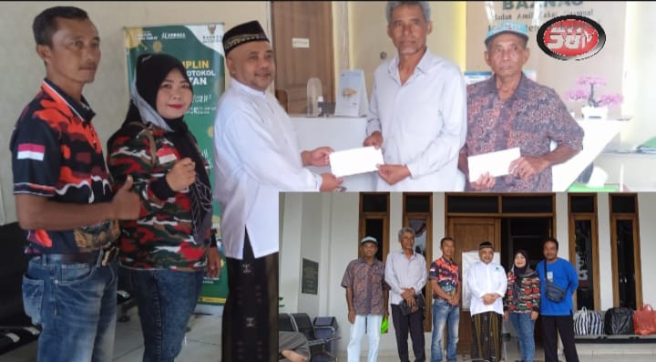 Baznas Kabupaten Sukabumi Kembali memberikan Bantuan Rutilahu Untuk Warga Cisolok