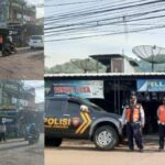 Cegah Kemacetan Dihari Libur, Ops Zebra Lodaya 2022 Polres Sukabumi kota Polsek Gunungguruh, Lakukan Upaya Preventif Pengaturan Lalulintas