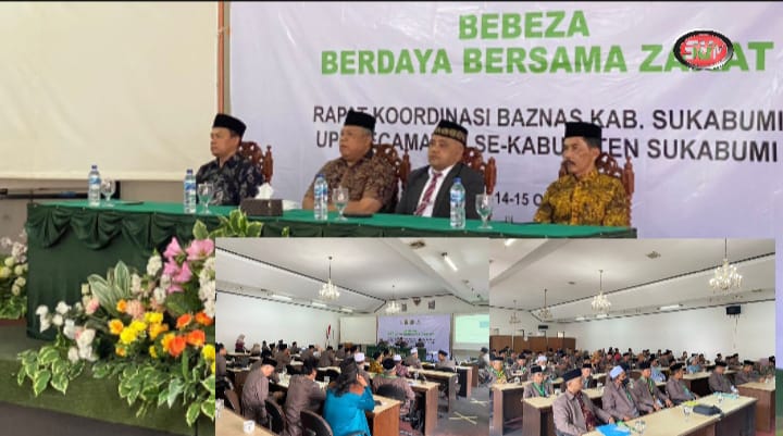 Dengan Tema BEBEZA Berdaya Bersama Zakat, Baznas Kab. Sukabumi Gelar Rakor