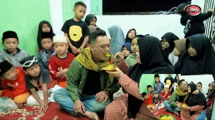 Disuapin Ibunda Tercinta, Bacalon DPRD Partai Gerindra, RD Ahmad Nurzaman Rayakan Ultah Di padepokan Yatim Al-Karomah