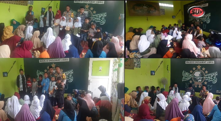 Kapolsek Gunungguruh Hadiri Pembagian Zakat Mal Berjalan Tertib & Kondusif