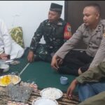 Kanit Binmas Polsek Gunungguruh Bersama Babinsa Cibolang Sambang Tokoh Agama dan Berikan Himbauan Kamtibmas