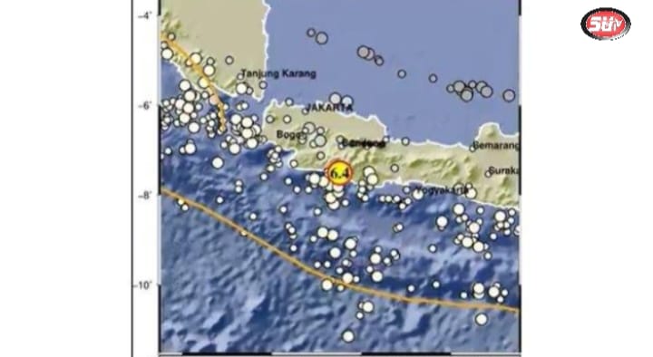 Gempa Berkekuatan Magnitudo 6,4 Baru Saja Terjadi di Garut Jawa Barat, Terasa sampai Sukabumi