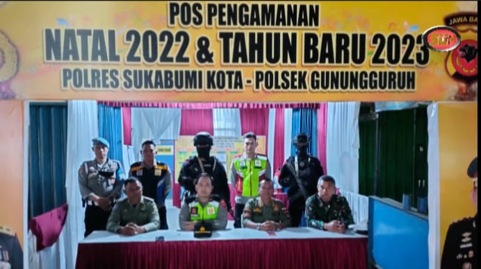 Polsek Gunungguruh Gelar Pos Pengamanan Natal 2022 dan Tahun Baru 2023