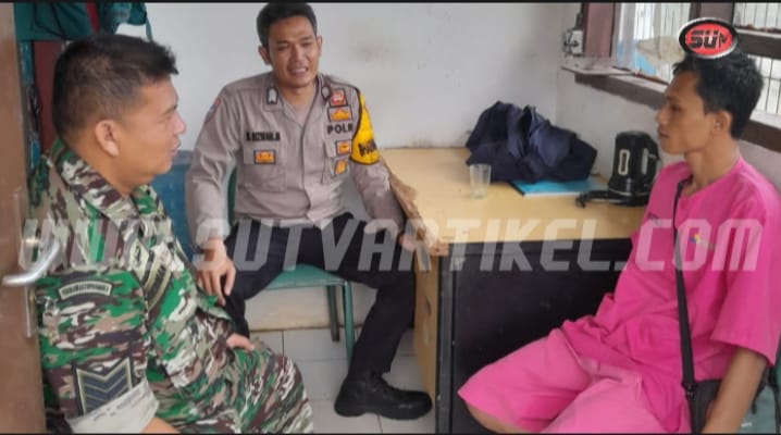 Selalu Kompak, Babinsa Dan Bhabinkamtibmas Komsos Bersama Dengan Warga Binaan