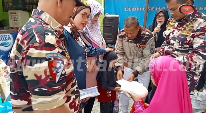 Bikers FKPPI PC 1006 Kab Sukabumi, Gelar Santunan Anak yatim piatu dan Jompo