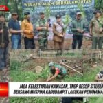 Jaga Pelestarian Kawasan, TNGP Resor Situgunung Bersama Danramil dan Muspika Kadudampit, Tanam Pohon Puspa & Rasamala