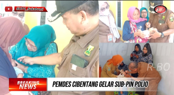 Gencarkan Imunisasi Polio, Pemdes Cibentang Gelar Sub-PIN Polio dilaksanakan Di Semua Posyandu