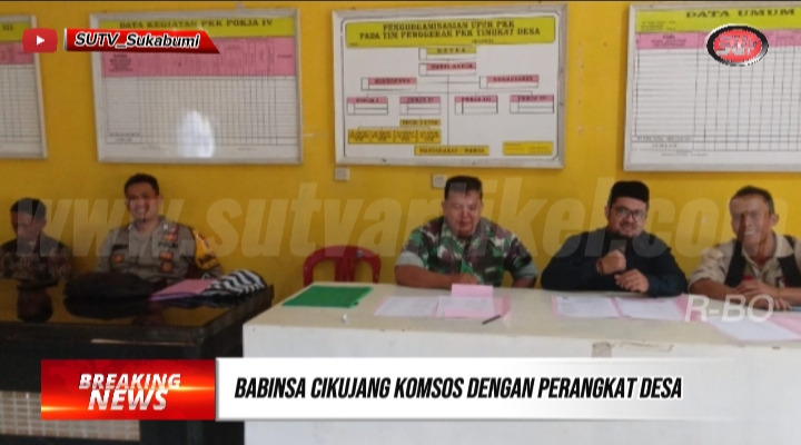 Tingkatkan Sinergitas Babinsa Cikujang Pelda Herman Komsos Dengan Perangkat Desa