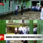 Babinsa Sukamaju Sertu Sudirman Isi Bulan Suci Ramadhan Dengan Wasbang Kepada Siswa MA Muhamadiyah 2 Cipetir