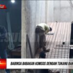 Babinsa Babakan Koramil 0607-09/Cisaat Komsos Dengan Pekerja Bangunan