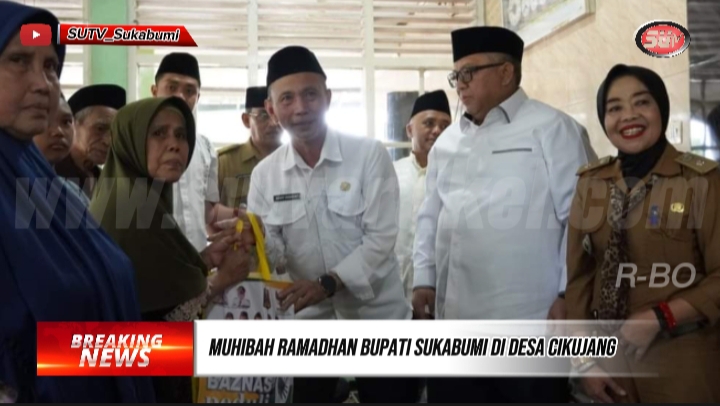 MUHIBAH RAMADHAN BUPATI SUKABUMI DI MESJID AL IKHLAS DESA CIKUJANG