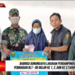 Babinsa Gunungjaya Lakukan Pendampingan Penyaluran Bantuan Langsung Tunai, (BLT DD) Tahun 2023