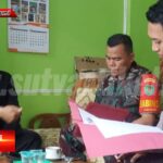 Sambangi Sekolah Madarasah Cimahi, Babinsa Cibolang Kaler Silaturahmi dengan Kepsek dan Guru