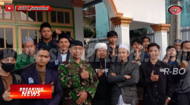 Perkuat Silaturahmi dan Sinergitas, Babinsa Sukamaju Silaturahmi ke mesjid At Taqwa