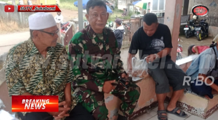 Pererat Hubungan TNI Dengan Masyarakat, Babinsa Sukaresmi Komsos Bersama Tomas