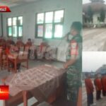 Berikan Bintahwil dan Wasbang, Babinsa Gedepangrango Beri Sikap Disiplin Siswa Mts Alfadlah Kadudampit