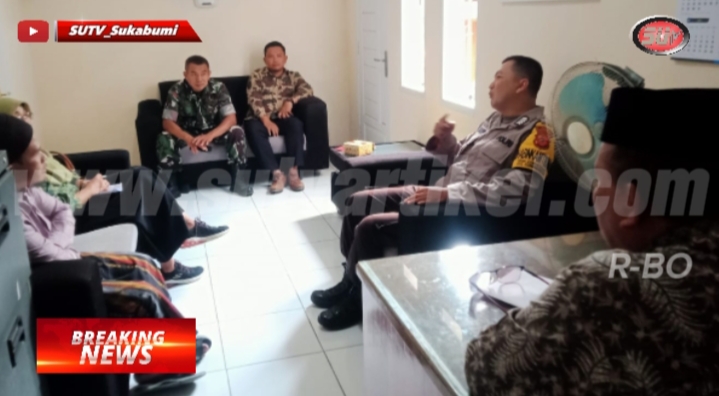 Tingkatkan Kerja Sama Yang Baik, Babinsa Cibentang Komsos bersama Kepala Desa dan Staf Desa