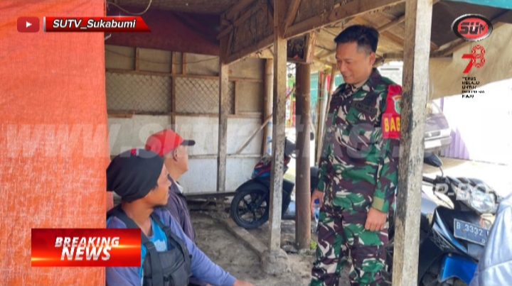 Komsos Dengan warga Desa Binaan, Babinsa Muaradua Himbau Agar Lebih Peduli Kebersihan Lingkungan