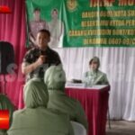 Kunjungan Kerja Dandim 0607/Kota Sukabumi Bersama Ketua Persit Ke Koramil 0607-09/Cisaat