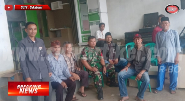 Jaga Stabilitas Keamanan Jelang Pemilu, Babinsa Cikujang Komsos dengan Warga