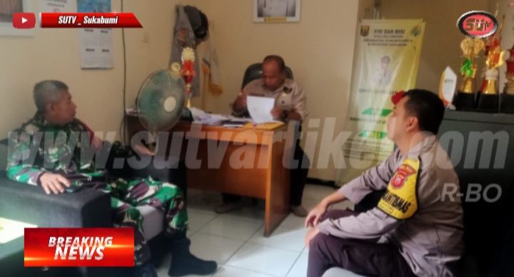 Tingkatkan Kerja Sama Yang Baik, Babinsa dan Bhabinkamtibmas Komsos Dengan Kepala Desa