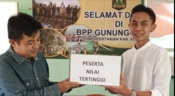 NILAI TERTINGGI DIRAIH THEO, DALAM ACARA TINGKATKAN KAPASITAS PEMUDA MELALUI PROGRAM YESS BAGI PETANI MILENIAL