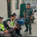 Komsos Dengan Anggota Satpam PT SCG Semen Jawa, Babinsa Sirnaresmi Himbau Tingkatkan Keamanan