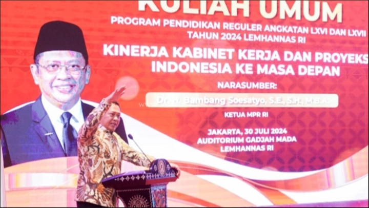 *Berikan Kuliah Umum Program Pendidikan Reguler (PPRA) Angkatan 66 dan 67 Lemhannas, Ketua MPR RI Bamsoet Ingatkan Pentingnya Indonesia Miliki Angkatan Siber*