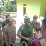 Wadan Pusterad Mayjen TNI Herianto Syahputra Gelar Wasev Dilokasi TMMD Ke 121 Kodim 0622/Kab Sukabumi