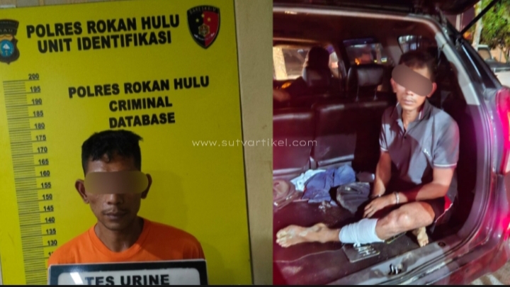 Door..! Pelaku Curas Keok Ditembak Personil Unit Resmob Polres Rohul