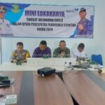 Danramil 0607-04/Kota Sukabumi Utara Hadiri Rapat Mini Lokakarya Penurunan Stunting Di Kecamatan Cikole