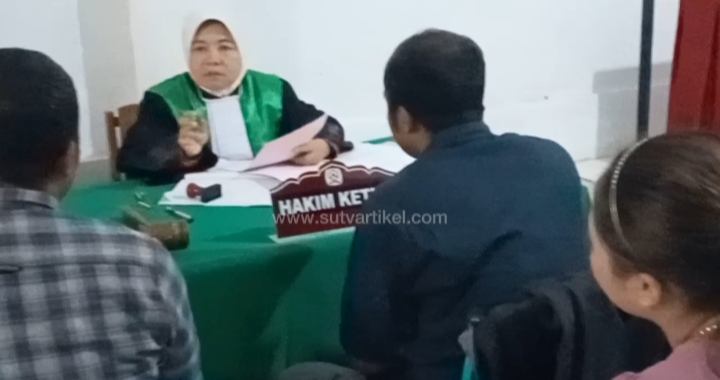 Sebanyak 61 Pasangan Didesa Sukamaju Ikut Serta Isbat Nikah Massal yang Digelar PA Cibadak