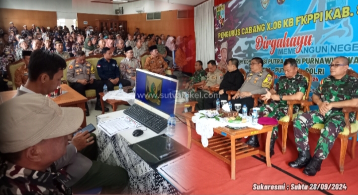 HUT Ke-46 KB FKPPI PC 1006 Dipendopo Negara Sukabumi, Diisi Kegiatan Sosial