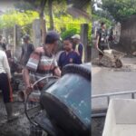 Aksi Warga Ciseke Desa Cikaret Kebonpedes Jadi Sorotan, Patungan Rp 25 Juta Untuk Cor Jalan Rusak