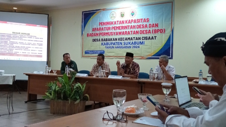 Wujudkan Tata Kelola Pemerintahan Desa yang Baik Pemdes Babakan Gelar Peningkatan Kapasitas Apdes Dan BPD