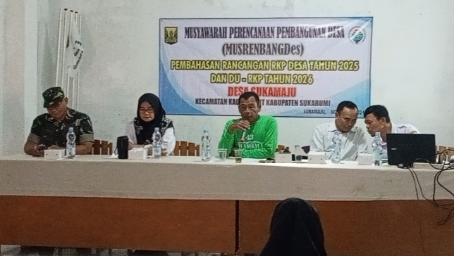 Pemdes Sukamaju Gelar Musrenbangdes RKPDES 2025 DAN DURKP 2026