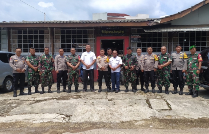 Danramil Hadiri Rapat Koordinasi Ketentraman dan Ketertiban Umum Pada Wilayah Se-Kecamatan Cikole